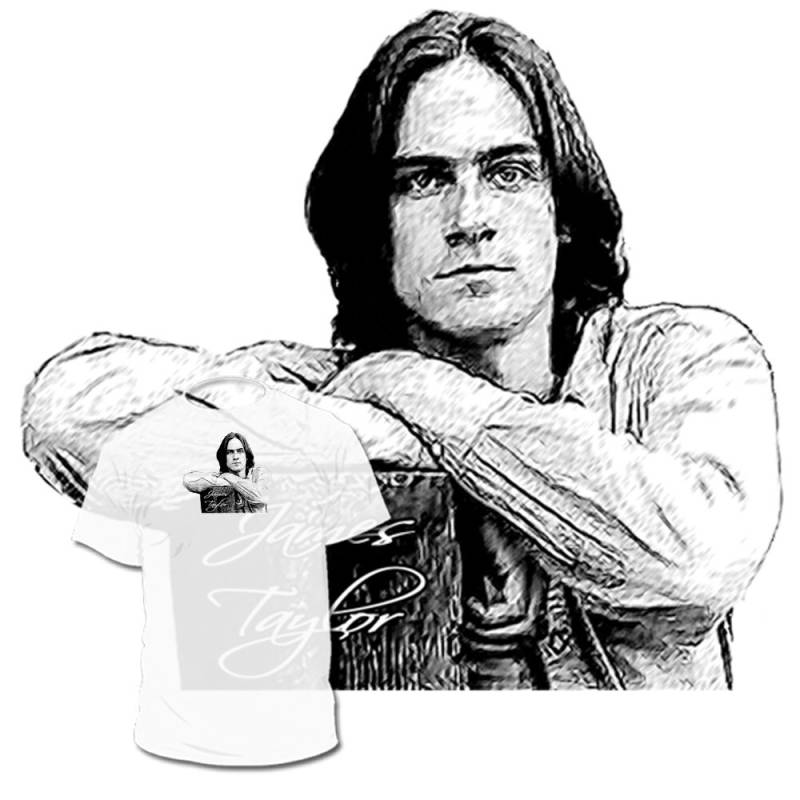 James Taylor T-Shirt Zeichnung Von Ihrem Lieblingskünstler Ist Verfügbar von Drawinx