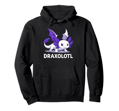 Drache Axolotl Draxolotl Design für Mädchen Jungen Kinder Axolotls Pullover Hoodie Drache Axolotl Draxolotl Design für Mädchen Jungen Kinder Axolotls Pullover Hoodie von Draxolotl Dragon Axolotl World Fans