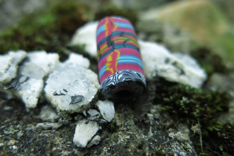 Dreadlockperle, Dread Bead "Pink Pixie 2" von DreadlockRituals