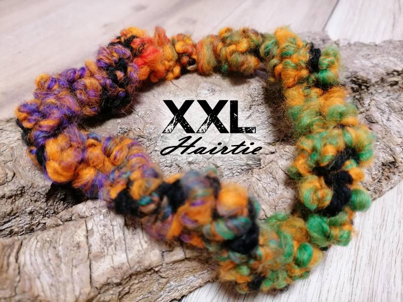 xxl Haargummi Für Dicke Haare Oder Dreadlocks Aus Wollgarn Bunt xxl Haargummi Für Dicke Haare Oder Dreadlocks Aus Wollgarn Bunt von DreadsByMagdalena