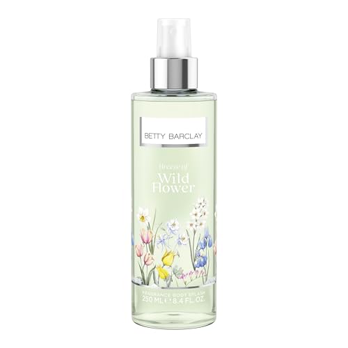 Betty Barclay® Wild Flower | Body Splash - frisch - floral - feminin - ein natürlicher Duft für selbstsichere Frauen | 250ml Body Splash von Dream Away