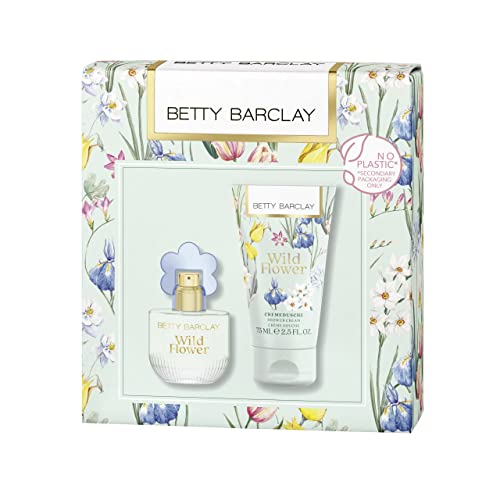 Betty Barclay® Wild Flower | Geschenkset - frisch - florale - feminin - ein natürlicher Duft für selbstsichere Frauen | 20ml Eau de Toilette & 75ml Cremedusche von Dream Away