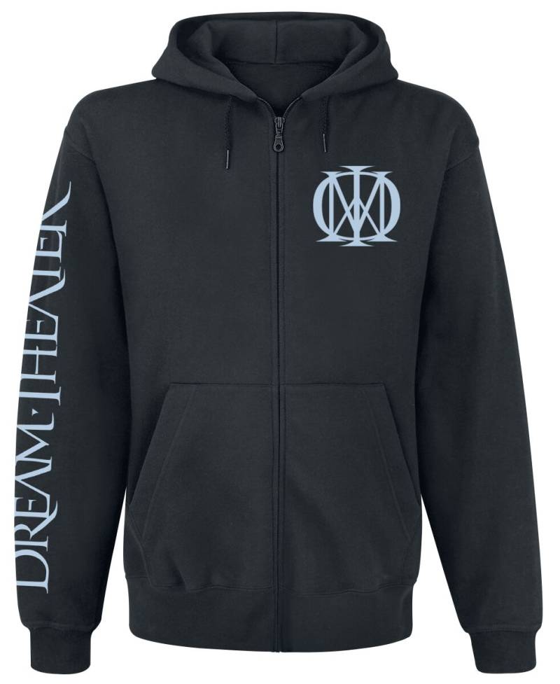 Dream Theater Kapuzenjacke - Distance Over Time - S bis XXL - für Männer - Größe XL - schwarz  - Lizenziertes Merchandise! von Dream Theater