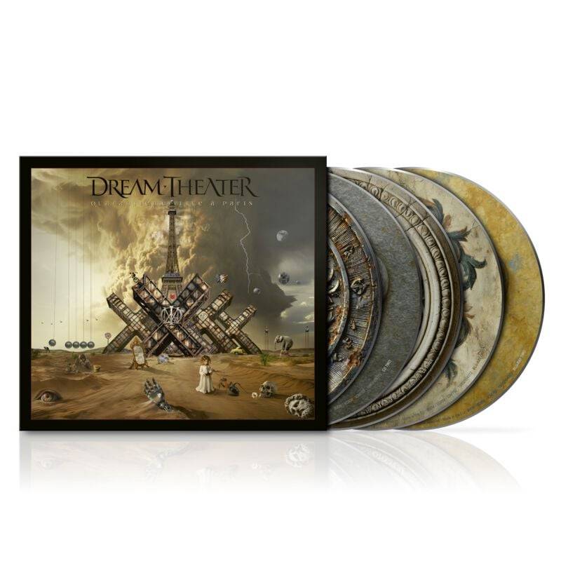 Dream Theater Quarantième: Live à Paris CD multicolor von Dream Theater
