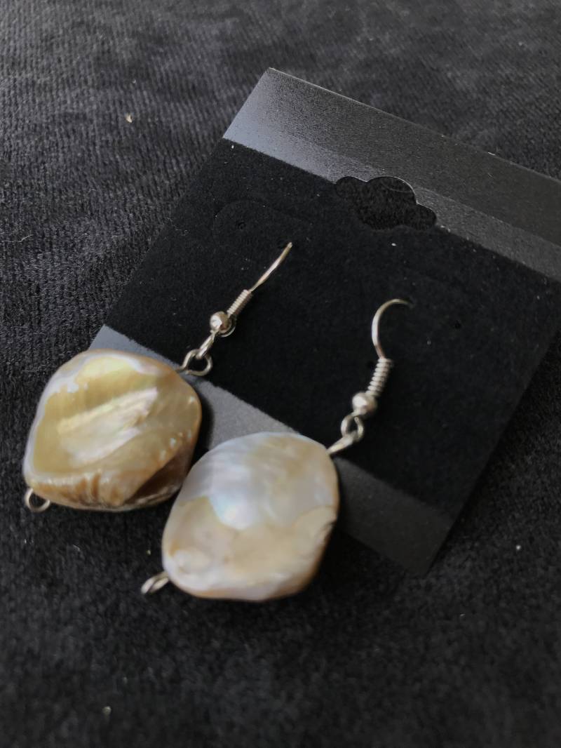 Flachen Stein Wie Ohrringe von DreamCreateEnjoyArt