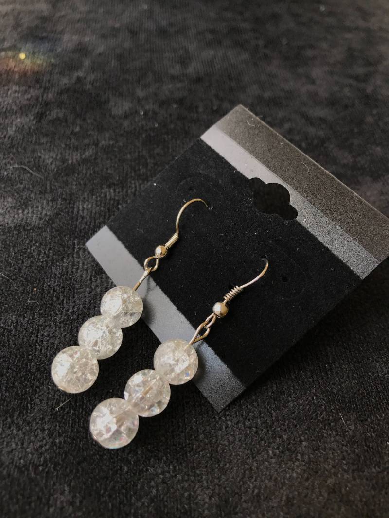 Klar, Kugel-Ohrringe von DreamCreateEnjoyArt