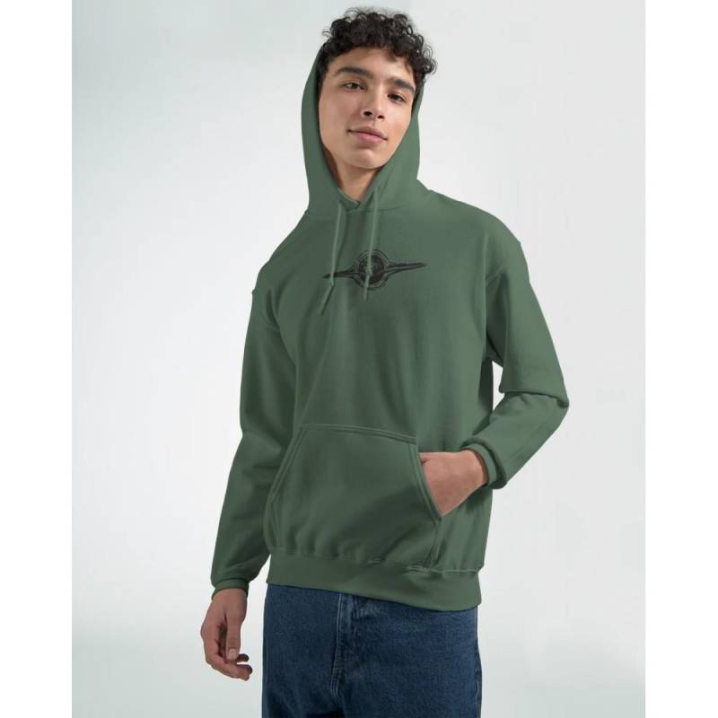 Saturn Hoodie Mehrere Farben Extrem Bequemer, Auffallender Planet Design von DreamDraftsCo