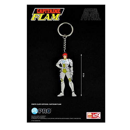 High Dream - Porte Clé Capitaine Flam - Curtis Newton Gomme 8cm - 4589504961414 von DreamHigh