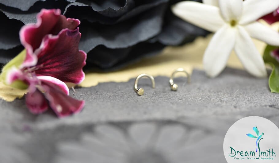 Nasenstecker Aus 14K Gold von DreamSmithJewelry