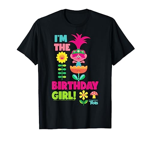 DreamWorks Trolls Poppy Birthday Girl T-Shirt von DreamWorks Trolls