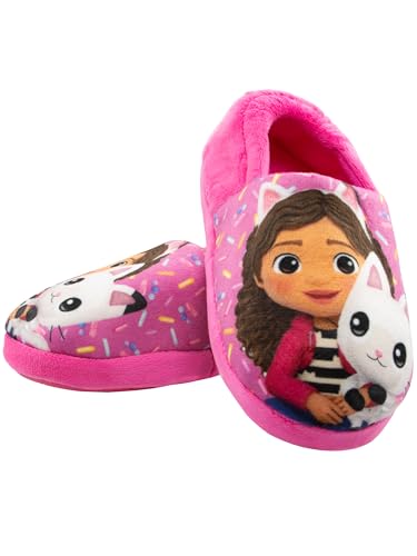 DreamWorks Gabbys Dollhouse Hausschuhe Mädchen | Pandy Paws Und Gabby Pantoffeln Mädchen | Kindergarten Hausschuhe Für Kinder | Rosa 30 von DreamWorks