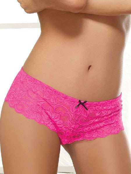 Dreamgirl Ouvert-Panty, pink (S) von Dreamgirl