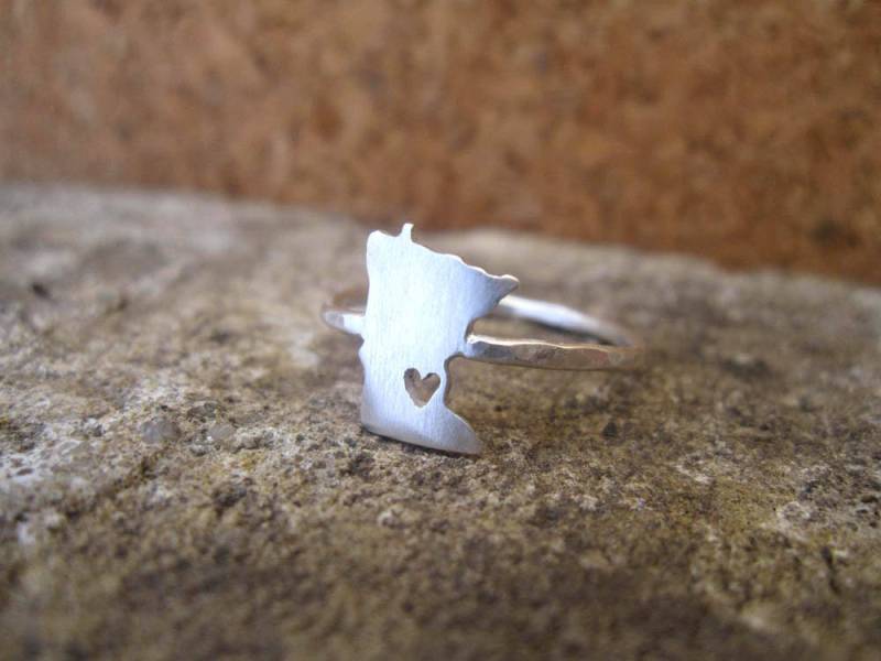 Jeder Zustand Liebe Ring - Das Original Personalisierter von DreamingTreeCreation