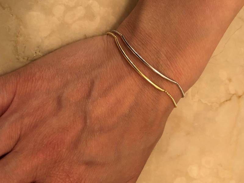 Verstellbares Silber Armband Verstellbares Silber Armband von DreamitjewelsDesigns