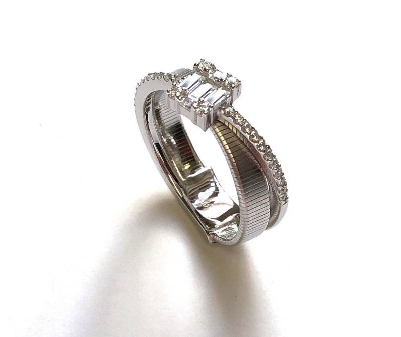 sterling Silber Und Kubik Zirkonia Cocktail Mode Ring sterling Silber Und Kubik Zirkonia Cocktail Mode Ring von DreamitjewelsDesigns