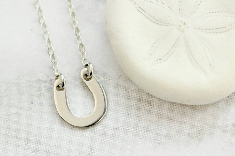 Goldenes Pferd Schuh Halskette Ss305-53 von DreamsLight