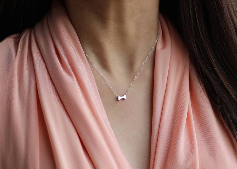 Reduziert Mini Süßer Silber Knochen Anhänger Cb601-26 von DreamsLight