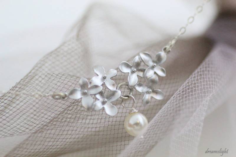 Zierliche Kirschblüten Halskette Cb104-27 von DreamsLight