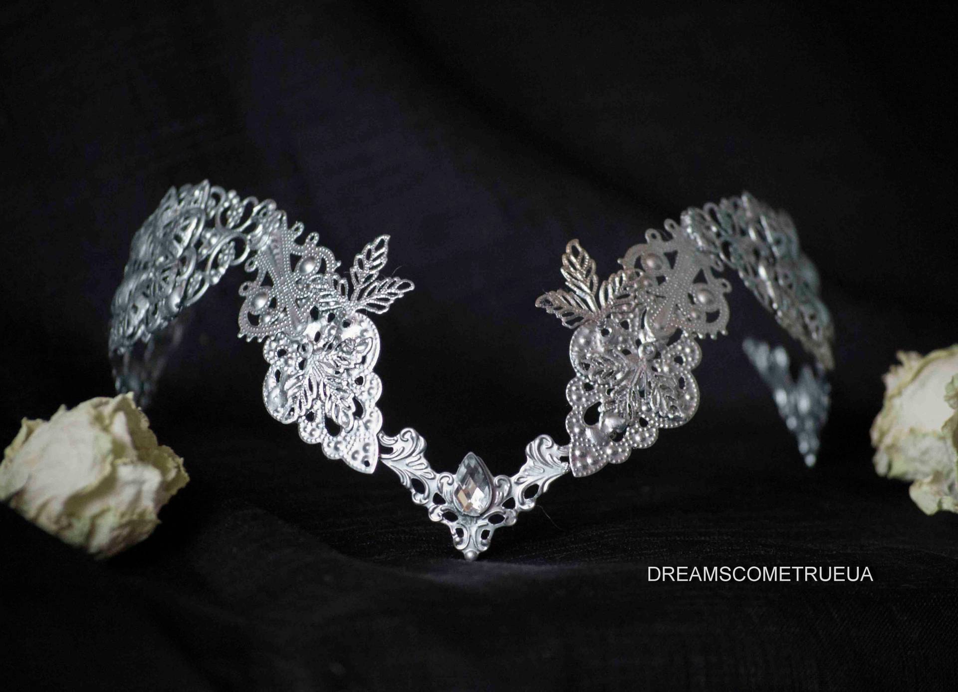 Versandfertig Elfen Diadem Silber Tiara Geburtstagskrone Fee Kopfschmuck Hochzeit Reif Braut Versandfertig Elfen Diadem Silber Tiara Geburtstagskrone Fee Kopfschmuck Hochzeit Reif Braut von DreamscometrueUA
