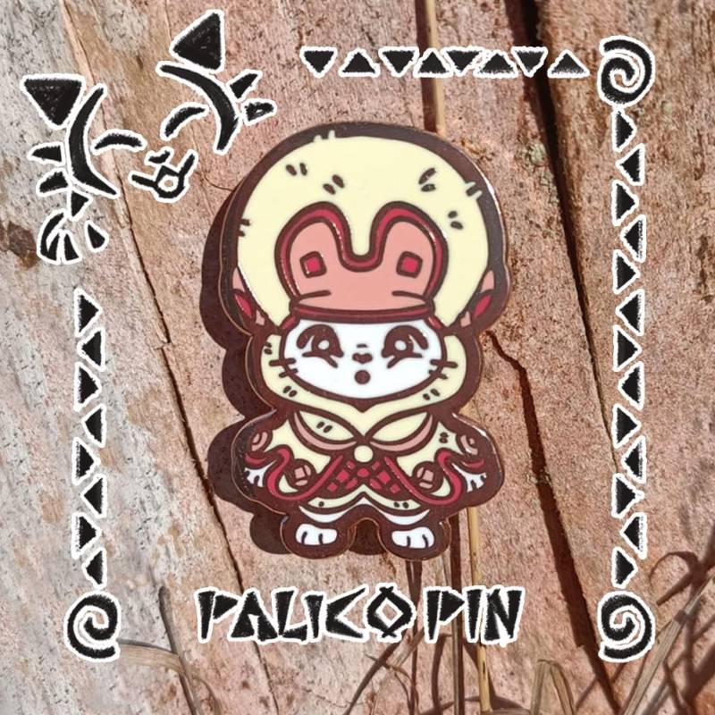 Lumu Armor Palico Pin Monster Hunter Emaille von DreamsofZora