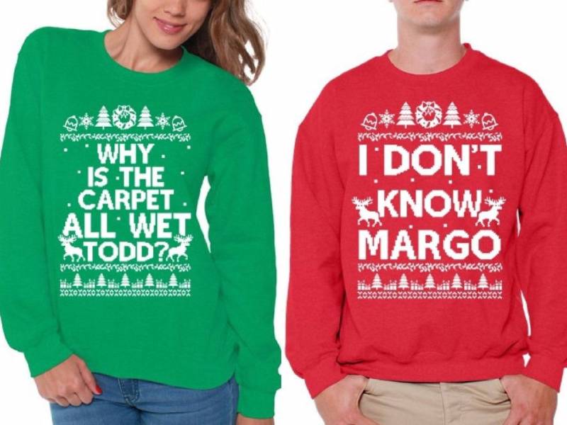 Passende Weihnachtsfeier Shirts I Don't Know Margo Why Is The Carpet All Wet Todd Christmas Pärchen Pullover Passende Weihnachtsfeier Shirts I Don't Know Margo Why Is The Carpet All Wet Todd Christmas Pärchen Pullover von DreamteesUS
