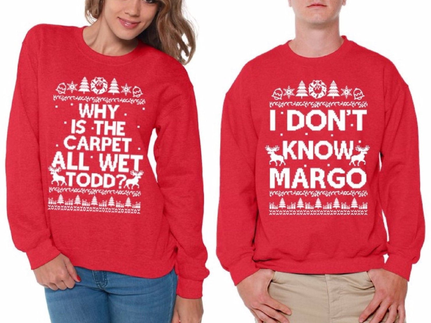 Todd Und Margo Pullover Weihnachten Urlaub Todd Und Margo Pullover Weihnachten Urlaub von DreamteesUS
