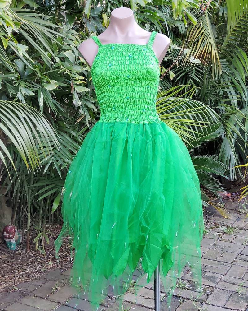 Feenkleid - Damen Plus Size | Aus 18-24 Waldgrün & Braun von DreamtimeFairy