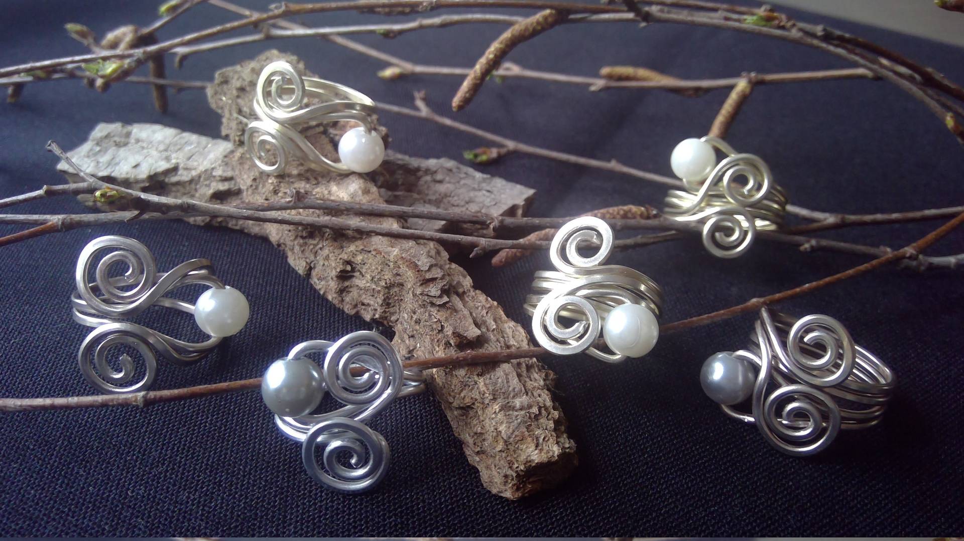 Elegante Zarte Solitär Ringe Elegante Zarte Solitär Ringe von DreamyPearl