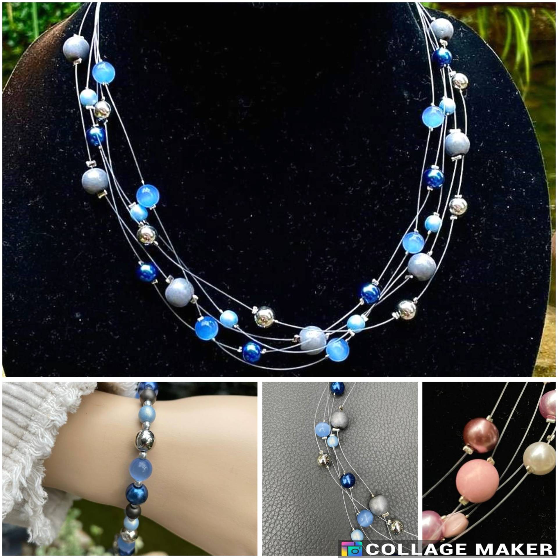 Schwebeperlen Kette Und Armband Schwebeperlen Kette Und Armband von DreamyPearl