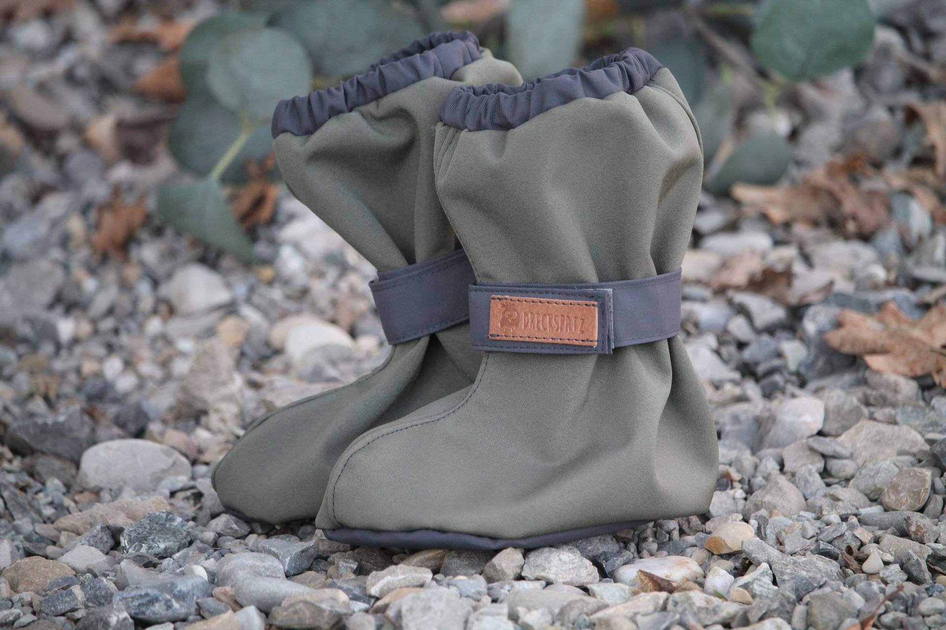 Softshell Füßlinge/Überziehschuhe "Grünspecht" Playshoes Für Babys Und Krabbelkinder von DreckspatzShop