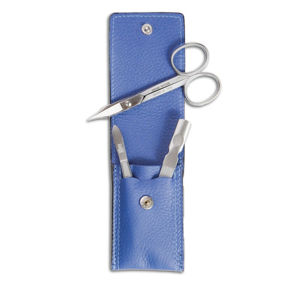 Dreiturm Solingen Maniküre-Etui DREITURM 3-teiliges Maniküre-Etui – Made in Solingen - Modell Kobalt, 1 tlg. von Dreiturm Solingen