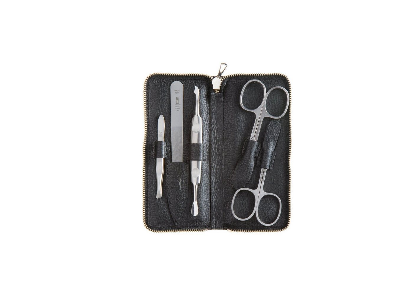 Dreiturm Solingen Maniküre-Etui DREITURM Maniküre Set mit 2 Scheren & Pinzette, Solingen Qualität, 1 tlg. von Dreiturm Solingen