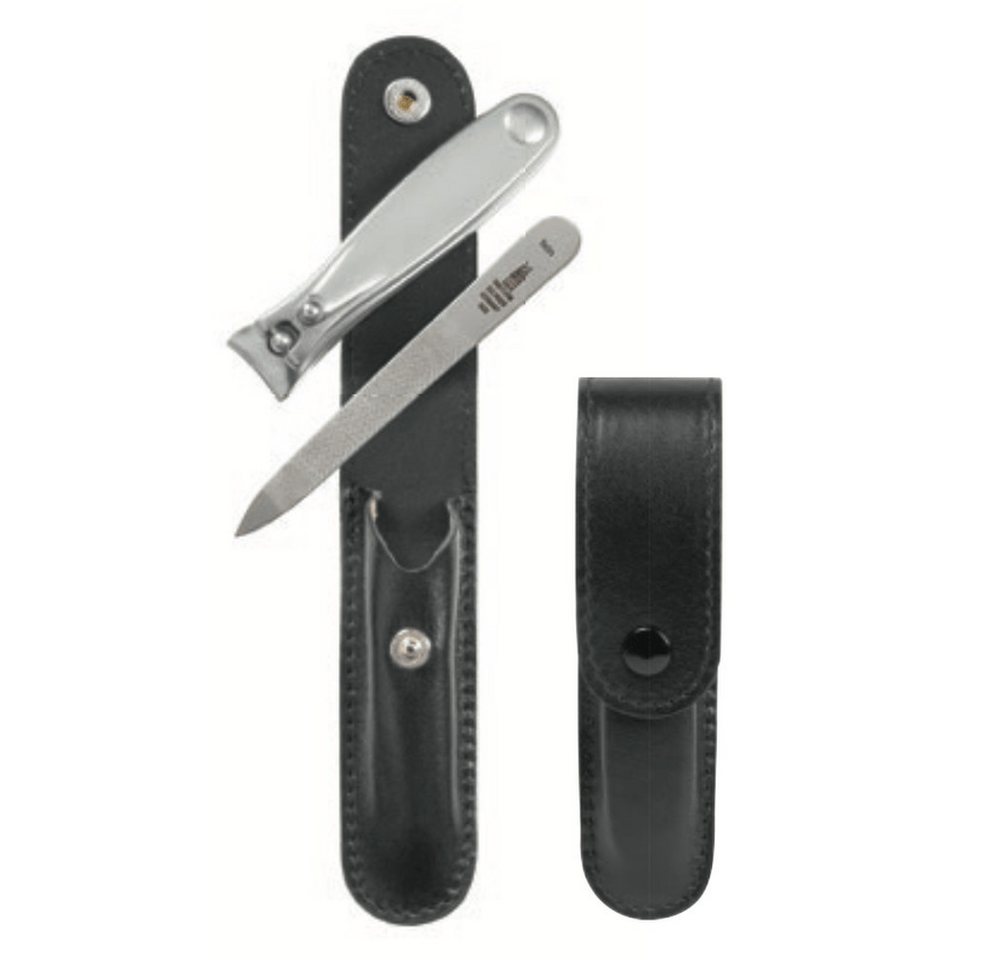 Dreiturm Solingen Maniküre-Etui DREITURM Nagelknipser Set, Solingen Qualität Modell Nero, 1 tlg. von Dreiturm Solingen