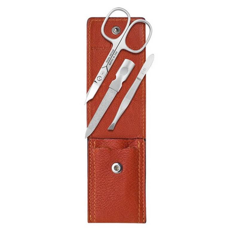 Dreiturm Solingen Maniküre-Etui Maniküre-/Pediküreset Solingen Terracotta 3-teilig - rot, 1 tlg. von Dreiturm Solingen