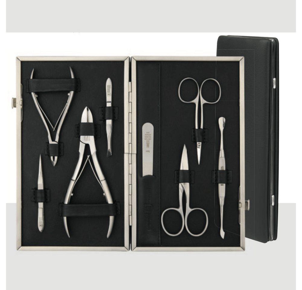 Dreiturm Solingen Maniküre-Etui Rahmenetui 2 Zangen, 2 MANUFAKT Scheren, 1 tlg. von Dreiturm Solingen