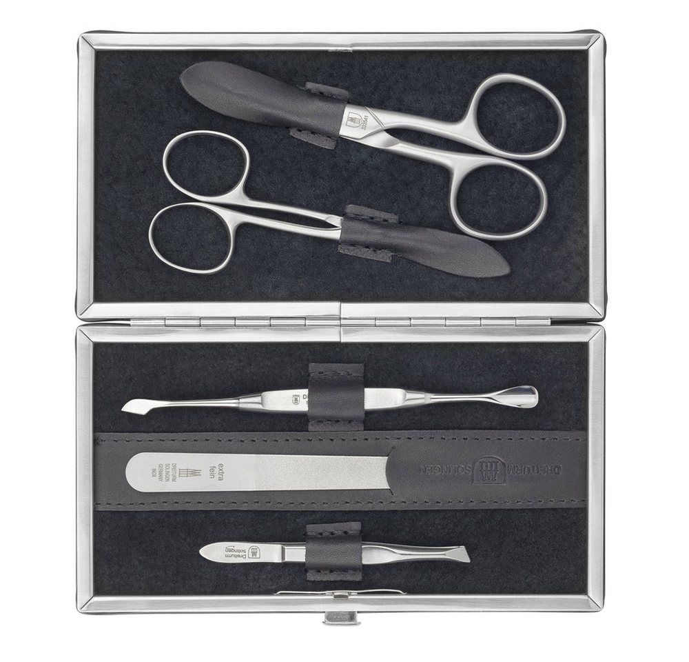 Dreiturm Solingen Maniküre-Etui Rahmenetui MANUFAKT Serie - zwei Scheren - Made in Solingen, 1 tlg. von Dreiturm Solingen