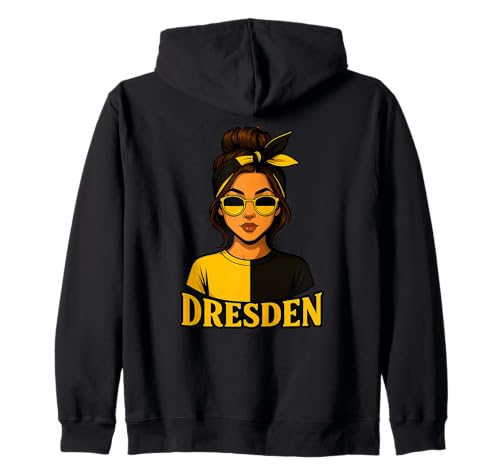 Dresden T-Shirt Dresdener Ultras Dresdner Sachsen Damen Kapuzenjacke von @Dresden Dresdner Jungs