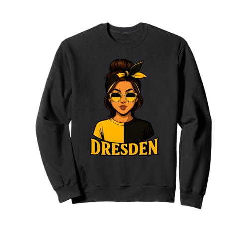 Dresden T-Shirt Dresdener Ultras Dresdner Sachsen Damen Sweatshirt von @Dresden Dresdner Jungs