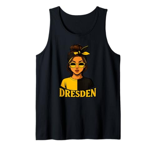 Dresden T-Shirt Dresdener Ultras Dresdner Sachsen Damen Tank Top von @Dresden Dresdner Jungs
