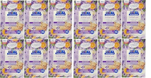 12er Pack Dresdner Essenz Kinder Schaumbad Schlaf gut 12x 40ml von Dresdner Essenz