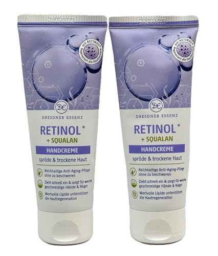2er Pack. Dresdner Essenz Handcreme Retinol + Squalan 2 x 75ml 2er Pack. Dresdner Essenz Handcreme Retinol + Squalan 2 x 75ml von Dresdner Essenz