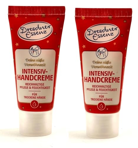 2er Pack. Dresdner Essenz Intensiv-Handcreme Deine süße Verwöhnzeit 2x 20ml von Dresdner Essenz