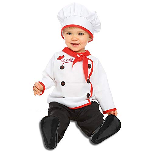 Dress Up America Baby Kochkostüm – Produkt wird komplett geliefert mit: Kochmantel, Hose, Schal und Mütze von Dress Up America