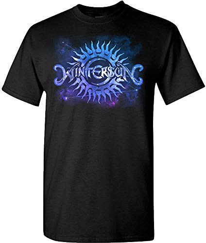 DressCode Wintersun Herren-T-Shirt, Astral-Logo, Schwarz, Schwarz, XX-Large von DressCode