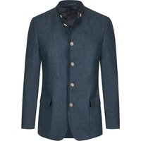 Dressler Teilgefütterter Janker aus Schurwolle mit Ärmelpatches, Regular Fit in 28 von Dressler