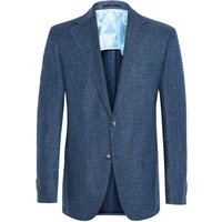 Dressler Teilgefüttertes Sakko aus einem Wolle-Leinen-Mix, Comfort Fit in 28 von Dressler