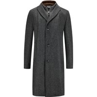 Dressler Woll-Kaschmir-Mantel mit heraustrennbarer Blende von Dressler