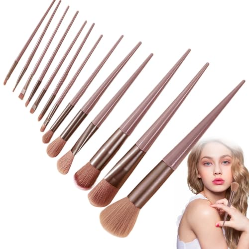 Dreuhuing Make-up-Pinsel-Set, professionelles Make-up-Pinsel-Set | 13X professionelles Make-up-Pinsel-Set mit weichen Borsten - Modisches Make-up-Pinsel-Set für Anfänger, Profis, Frauen, Gesicht, von Dreuhuing