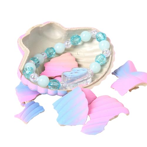 Dreuhuing Perlenarmbänder Für Kinder - Bequemes Verstellbares Kinderperlenarmband - Modeaccessoires Für Kindergarten Schule Reisen von Dreuhuing