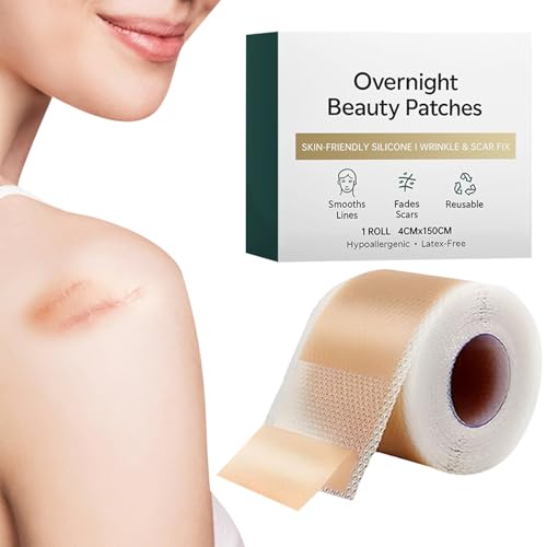 Dreuhuing Silikon Narbenband - Silikon Narbenstreifen | Erholung Haut Reparatur Tape für Beine Hände Arme Hals tägliche Pflege Frauen Männer Erwachsene Teenager Ältere Menschen von Dreuhuing